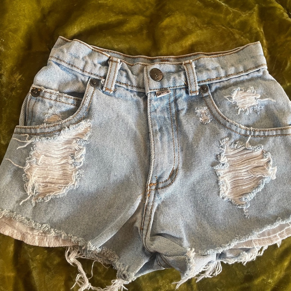 Vintage Distressed Guess Shorts